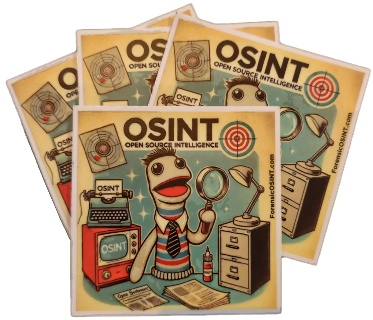 Forensic OSINT Sticker Pack