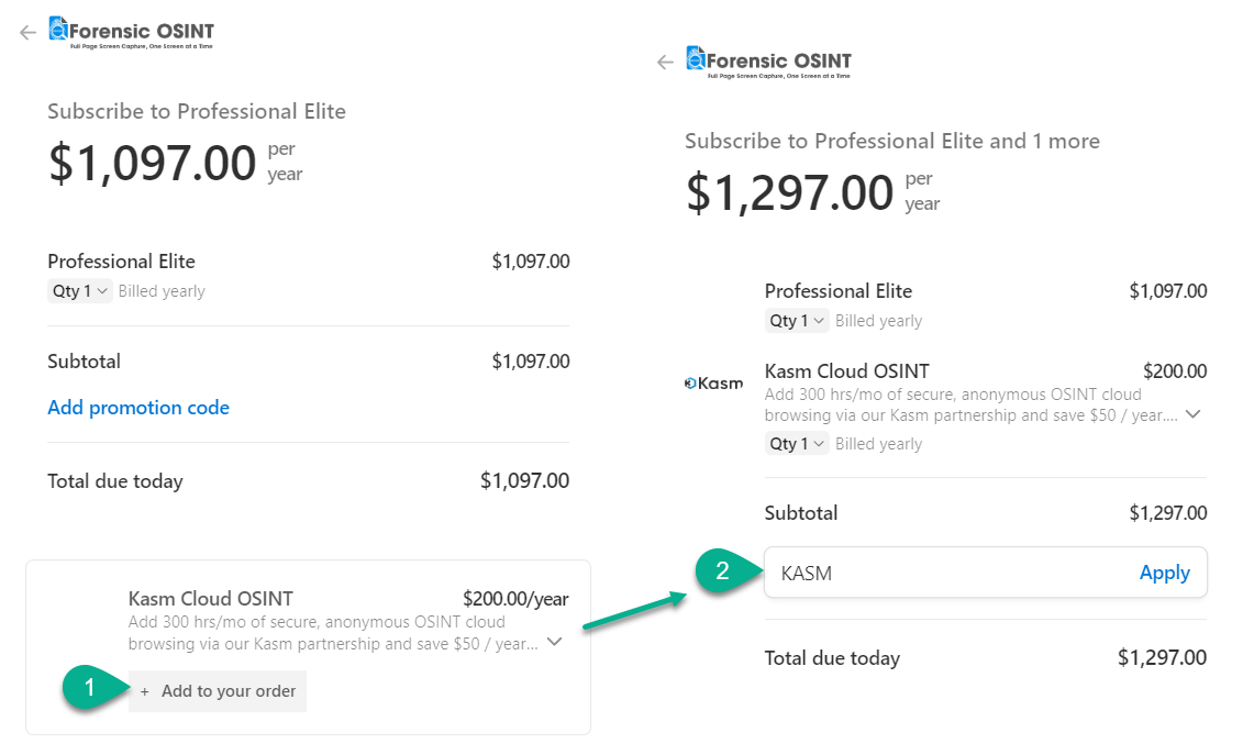 Applying the KASM Coupon Code